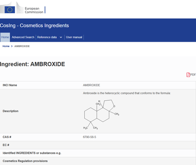 Ec-ambroxide Ec-ambroxide
